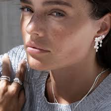 Ørestikker JASMIN SMALL Sterling Sølv