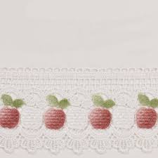 apple orchard kitchen valance, swags