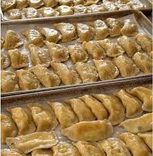 Ingredients For The Dough Makes 100 Pierogi 7 Cups All Purpose Flour Plus More For Rolling And Dusting 1 Teaspo Recipes Delicious Stuffing Food