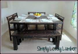 Simply Lovely Lumber Table For 4 Kitchen Design Diy Dining Room Table Square Kitchen Tables