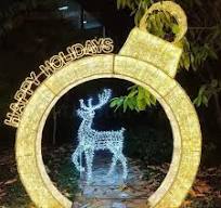 Customized Commercial 3D LED Christmas Tunnel Motif Arch Light for Holiday  Street Outdoor Lighting Decoration