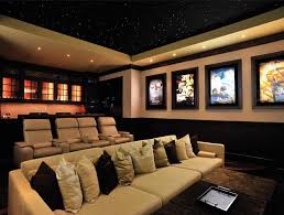Simple Basement Home Theater Room Decorating Ideas For Basement Home Theater Rooms Home Theater Seating Home Theater Setup