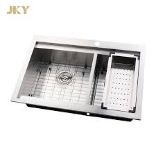 Generally, all that needs to be done is to. 33 Inch Large 60 40 Double Bowl Drop In Stainless Steel Workstation Kitchen Sink Buy Double Bowl Stainless Steel Sink Top Mount Stainless Steel Sink Drop In Kitchen Sink Product On Alibaba Com