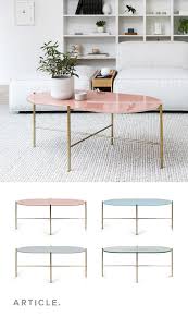 Silicus Pink Oblong Coffee Table Coffee Table Pink Dining Chairs Furniture