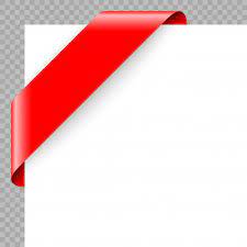 Corner Ribbon Or Banner On White Background White Background Ribbon Banner Banner