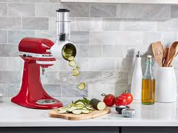 Cut down on prep time by using the kitchenaid® mixer food processor attachment to dice, slice, shred or julienne hard produce and cheeses. Kitchenaid Mixer Attachments Can Replace Almost Any Kitchen Appliance