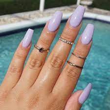 Gelinho ou verniz de gel de repente tornou se uma moda aqui em portugal e depois de alguma pesquisa decidi experimentar! 41 Beautiful Spring Nail Art Designs 11 Nailartdesigns Springnailart Unhas Lilas Unhas Primavera Unhas Verniz Gel