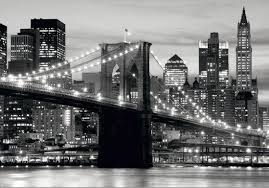 Fototapete Schwarz Weiss New York 360 Cm X 254 Cm Mit Bildern Fototapete Wandbild Wand Tapeten