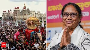 Mysuru Dasara inauguration row: BJP says Banu Mushtaq's 'faith uncertain';  minister hits back | India News - Times of India