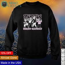 Buggin Chicago hardcore cartoon shirt, hoodie, sweater and v-neck t-shirt