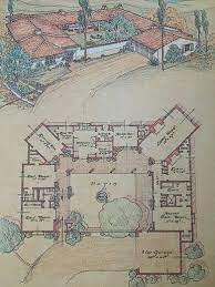 If you have bought the imaginative and prescient. Cliff May And The California Home Reminds Me Of The Old Mexican Style Home Layout Courtyard House Plans Ranch House Plans Vintage House Plans
