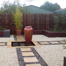 Place your path stones, then work in the garden around them. Bamboo Panels Bamboo Fencing Melbourne Out Deco Living