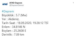 Bingöl valiliğinden yapılan açıklamada, i̇limizde 26 haziran 2021 tarihinde saat 21:28'de merkez üssü kiğı olan 5.2 büyüklüğünde bir deprem meydana gelmiştir. Son Dakika Akdeniz De Girit Adasi Yakinlarinda 5 7 Buyuklugunde Deprem Meydana Geldi Son Dakika