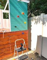 Stelzenhaus Fur Kinder Kletterwand Griffe Montieren Stelzenhaus Pfahlbau Spielhaus Garten