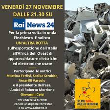 Channel description of rai news 24: Un Altra Rotta A Rainews24 Il 27 Novembre La Video Inchiesta Finalista Del Premio Morrione Articolo21