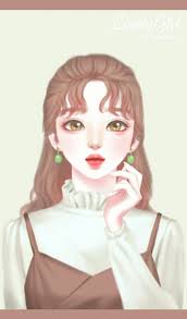 Apakah kalian sedang mencari kumpulan gambar barbie untuk inspirasi menggambar dan mewarnai? Enakei Gambar Yang Cantik Ilustrasi Kecantikan Seni Digital