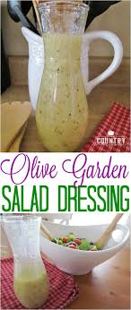 Olive Garden Salad Dressing Video Recipe Homemade Salads Olive Garden Salad Dressing Olive Garden Salad Dressing Recipe