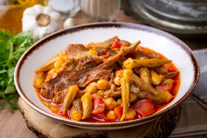 Okra with Meat