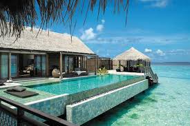 Descend your stairs into the lagoon and enter the frame. 18 Most Beautiful Over Water Villas In Maldives In 2020