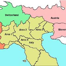 Diplomatic relations between france and switzerland have traditionally been close, notably through important economic and cultural exchanges. Northern Italy Border With France Switzerland Austria And Slovenia Download Scientific Diagram