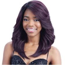 Purple hair is undoubtedly one of the hottest hair trends right now, but hey, so is ombre! Shop Us Full Head Cosplay Wig With Bangs Curly Straight Black Blonde Purple Hair Wigs Online From Best Styling Tools On Jd Com Global Site Joybuy Com