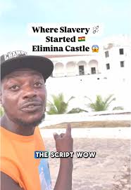 Pictures of Slaves in Elimina Castle Ghana