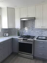 Two Tone Kitchens Contemporary Yet Classic Ikea Bodbyn Off White Gray Kitchen By Easy Instal Simple Kitchen Remodel Ikea Kitchen Installation Kitchen Design
