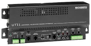 Telephone Paging Interface Uti1 Bogen Paging