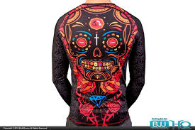 Manto Muerte Rash Guard Long Sleeve Bjjhq