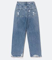 Check spelling or type a new query. Calca Jeans Wide Leg Com Puidos Azul