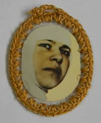 Soil from Grave of Little Marie Mary Rose Ferron relic badge stigmatist  Ecstatic