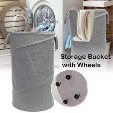 Light commercial adjustable lifetime 4 ft. Buy Innovative Storage Bucket Oxford Cloth Folding Portable Bedroom Laundry Basket With Wheels At Affordable Prices Free Shipping Real Reviews With Photos Joom