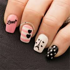 Need some inspiration for your next mani? Cute And Lovely Heart Shape Nail Art Design For You Valentines Nail Red Nail Art Designs Romantic Heart Shape Nail Romantic Nails Paris Nails Nails For Kids