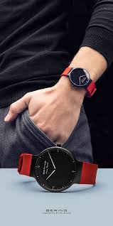 Black And Red Mens Watch Max Rene Mat Black 15540 523 Watches For Men Mens Fashion Watches Mens Watches Affordable