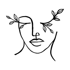 Black And White Eye Drawing Simple Beauty Is In The Eye Of The Beholder Art Drawings Simple Abstract Face Art Art Drawings