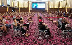 Ideal convention centre (idcc), shah alam is one of the largest conference centres in malaysia, str. I14k6sbcydyjkm