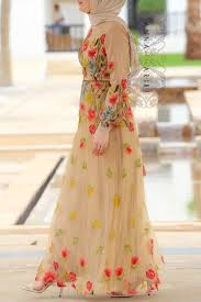 Arwa Gown Gaya Abaya Pakaian Pernikahan Pakaian Wanita