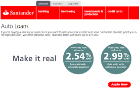 Registered in england and wales. Santander Bank Auto Loan Rates And Calculators