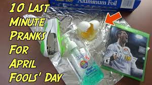 10 Pranks For April Fools Day You Gotta Try On Friends And Family How To Prank Evil Booby Traps Youtube