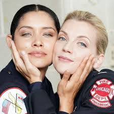 Stella Kidd as a firefighter in Chicago Fire