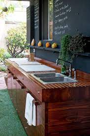 Our Garden Dirt Design And Culture Diy Outdoor Kitchen Outdoor Kitchen Decor Simple Outdoor Kitchen