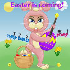 times table rockstars times tables table rock easter bunny