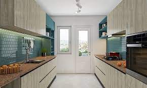 The limited countertop space available smartly houses the sink, stovetop, and prepping area without making it. 20 Beautiful Parallel Kitchen Designs For Home Design Cafe