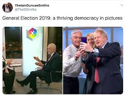 'boris grinch memes' have been flooding the internet ever since the news of 'christmas cancelled' hit the stands. Thriving Democracy Boris Johnson S This Morning Selfie Know Your Meme