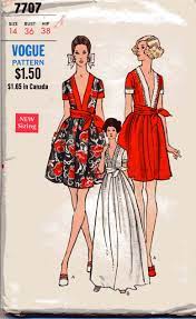 Vogue 1208 Vogue Sewing Vintage Sewing Patterns Vintage Fashion
