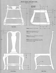 Diagram Queen Anne Side Chair Anne Furniture Plans Queen Anne Chair Queen Anne Furniture