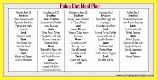 Paleo Diet Delivery Meal Plan Menu 4 28 Paleo Diet