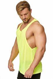 Sounds perfect wahhhh, i don't wanna. Muscle Shirt Herren Tank Top Neon Gelb