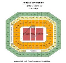 pontiac silverdome tickets and pontiac silverdome seating