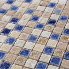 Collection by anatolia tile + stone • last updated 9 weeks ago. Blue White Kiln Polished Porcelain Ceramic Tiles Mosaic Hmcm1044 Kitchen Backsplashl Tile Bathroom Floor Ceramic Wall Tiles Ceramic Wall Tiles Tiles Bathroomkitchen Ceramic Tile Aliexpress